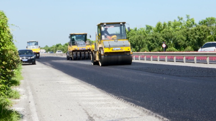 頭頂烈日，公路人用汗水鋪就坦途——路橋附屬工程的建筑勞務(wù)分包紀(jì)實(shí)